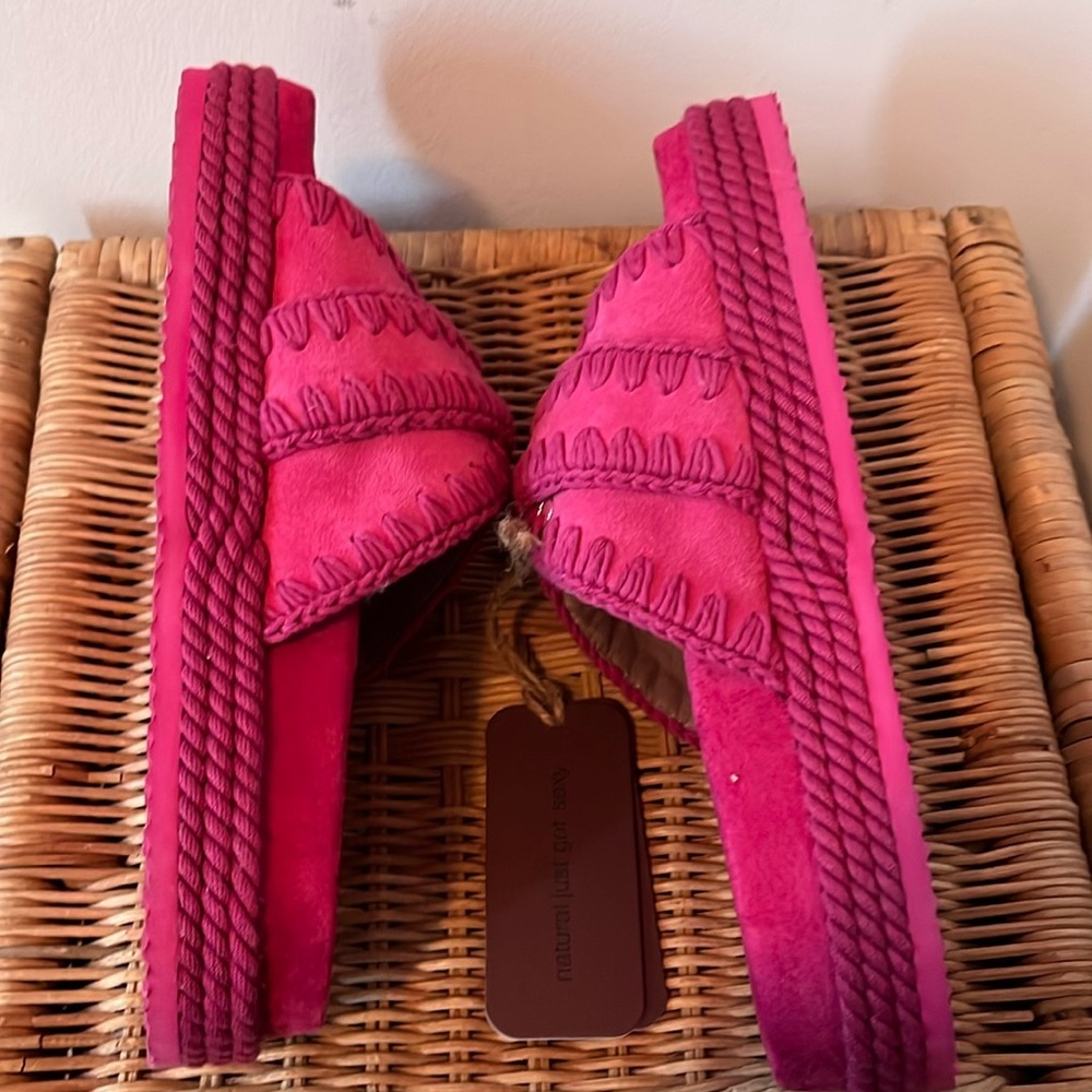 MOU Fruit Punch Slides Size 10 NIB NWT - image 9